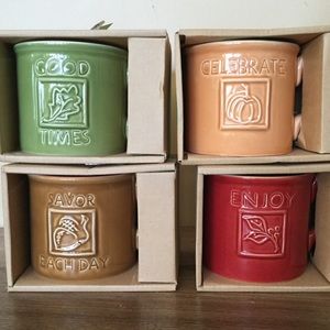 NWT Set of 4 Mugs